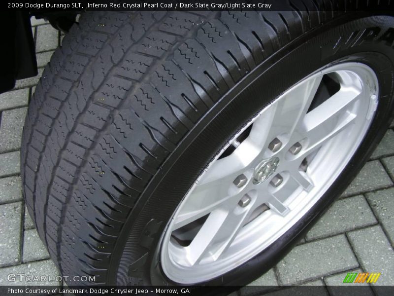 Inferno Red Crystal Pearl Coat / Dark Slate Gray/Light Slate Gray 2009 Dodge Durango SLT
