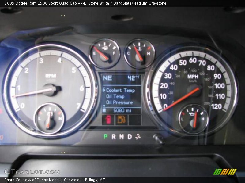 Stone White / Dark Slate/Medium Graystone 2009 Dodge Ram 1500 Sport Quad Cab 4x4