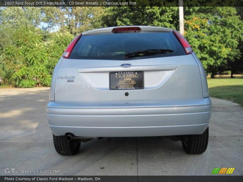 CD Silver Metallic / Charcoal/Light Flint 2007 Ford Focus ZX5 S Hatchback
