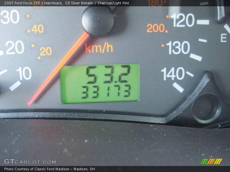 CD Silver Metallic / Charcoal/Light Flint 2007 Ford Focus ZX5 S Hatchback