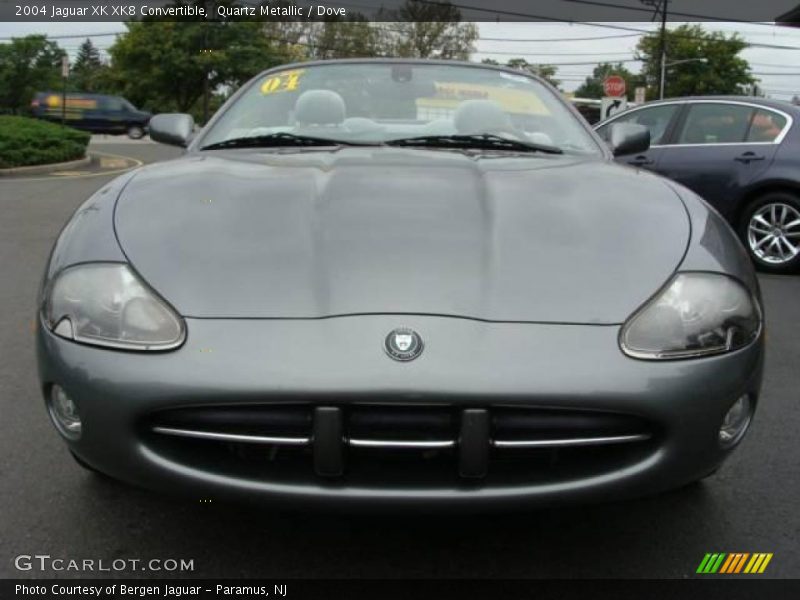 Quartz Metallic / Dove 2004 Jaguar XK XK8 Convertible