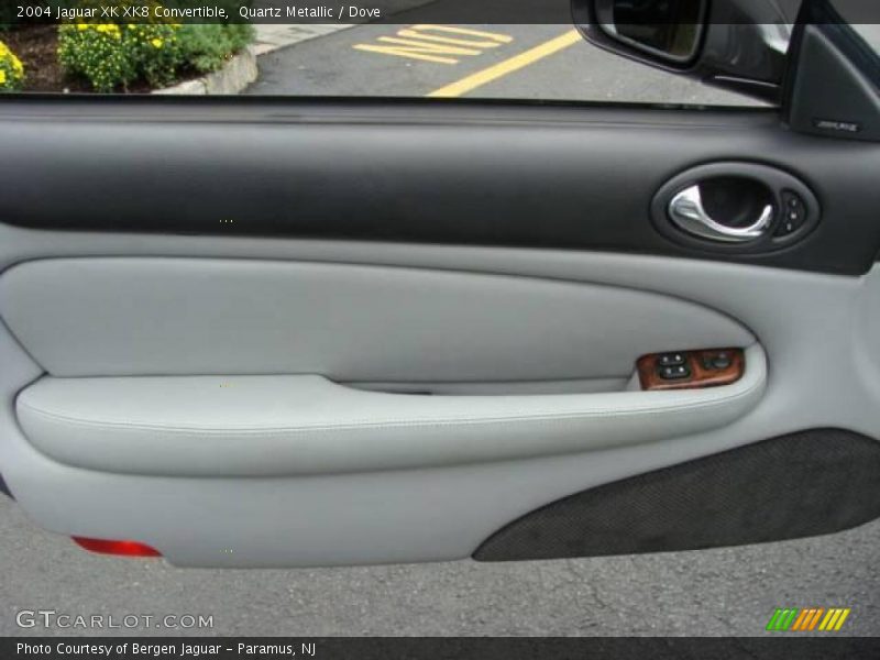 Quartz Metallic / Dove 2004 Jaguar XK XK8 Convertible