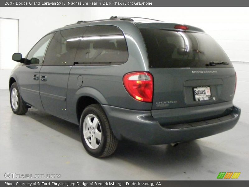 Magnesium Pearl / Dark Khaki/Light Graystone 2007 Dodge Grand Caravan SXT