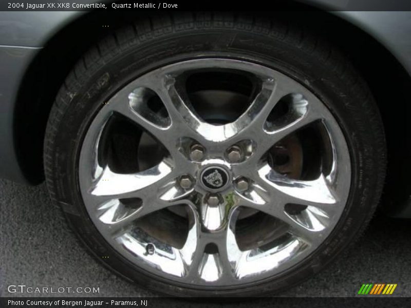 Quartz Metallic / Dove 2004 Jaguar XK XK8 Convertible