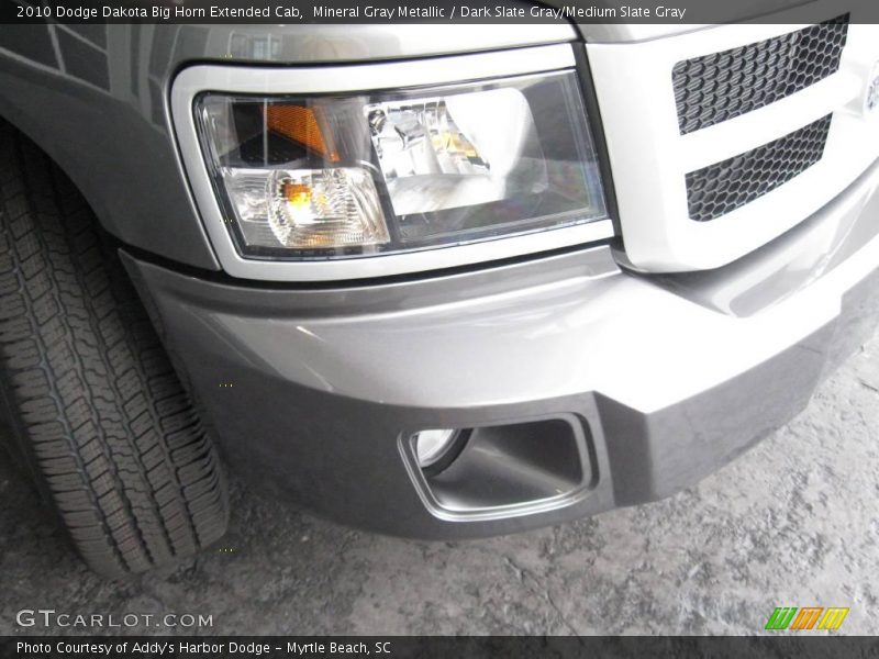 Mineral Gray Metallic / Dark Slate Gray/Medium Slate Gray 2010 Dodge Dakota Big Horn Extended Cab