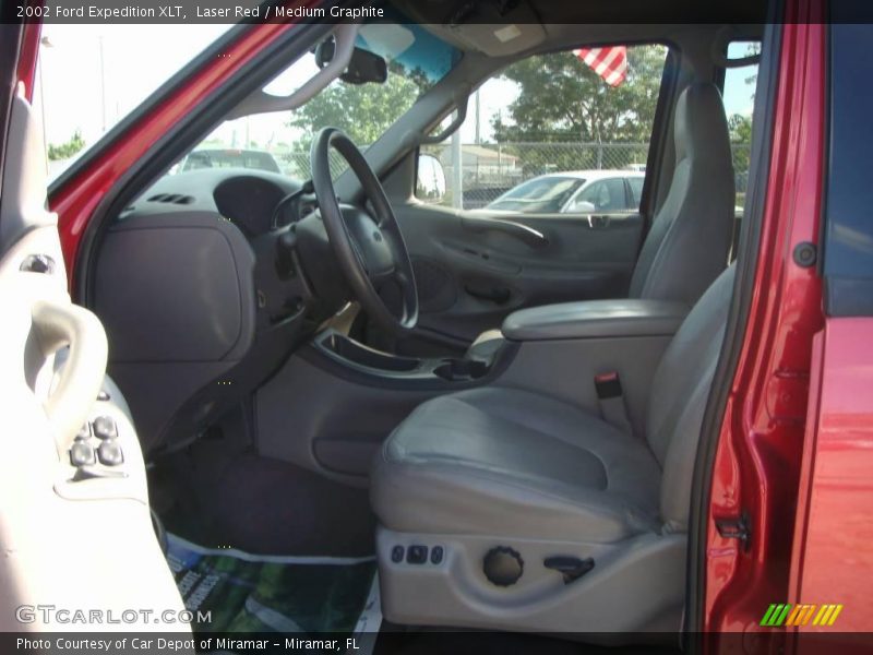 Laser Red / Medium Graphite 2002 Ford Expedition XLT