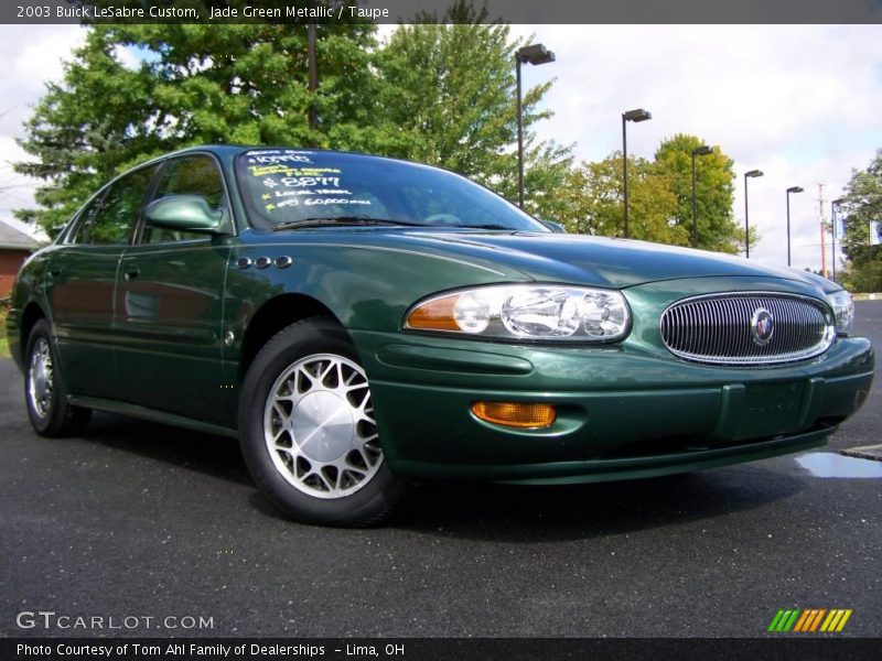 Jade Green Metallic / Taupe 2003 Buick LeSabre Custom