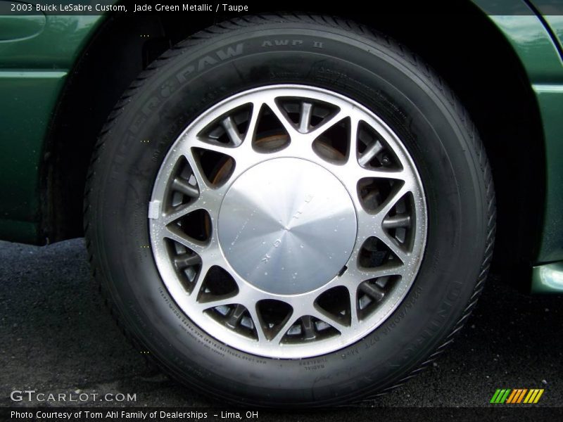 Jade Green Metallic / Taupe 2003 Buick LeSabre Custom