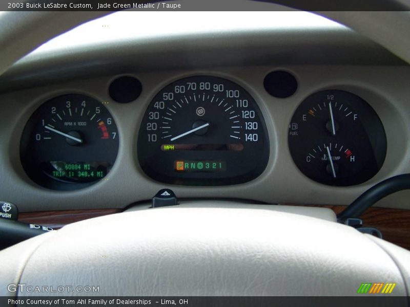 Jade Green Metallic / Taupe 2003 Buick LeSabre Custom