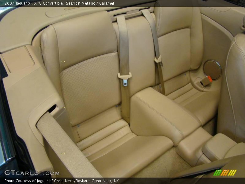 Seafrost Metallic / Caramel 2007 Jaguar XK XK8 Convertible