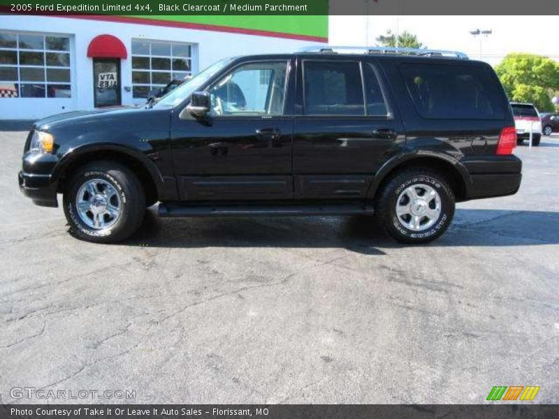 Black Clearcoat / Medium Parchment 2005 Ford Expedition Limited 4x4