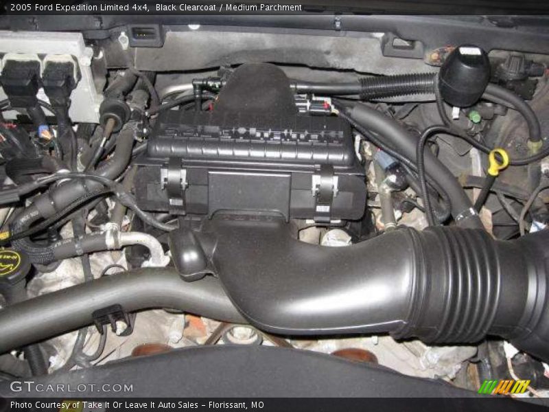 Black Clearcoat / Medium Parchment 2005 Ford Expedition Limited 4x4