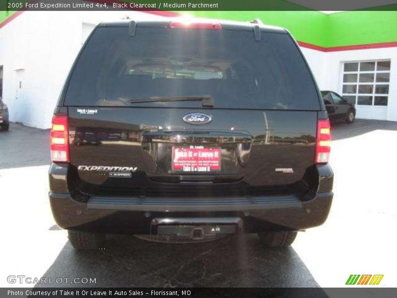 Black Clearcoat / Medium Parchment 2005 Ford Expedition Limited 4x4