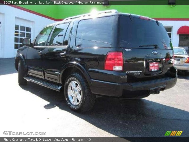 Black Clearcoat / Medium Parchment 2005 Ford Expedition Limited 4x4