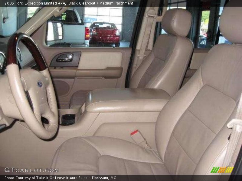 Black Clearcoat / Medium Parchment 2005 Ford Expedition Limited 4x4