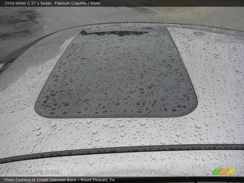 Platinum Graphite / Stone 2009 Infiniti G 37 x Sedan