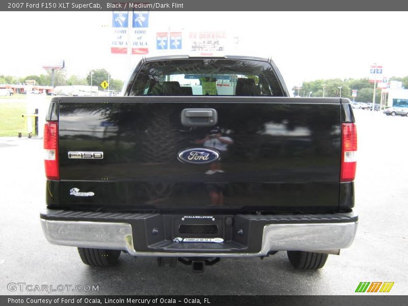 Black / Medium/Dark Flint 2007 Ford F150 XLT SuperCab