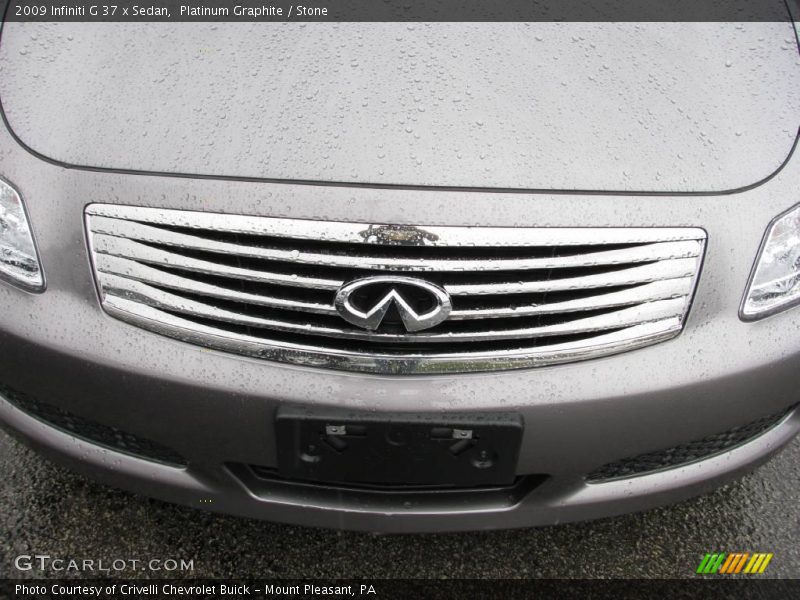 Platinum Graphite / Stone 2009 Infiniti G 37 x Sedan
