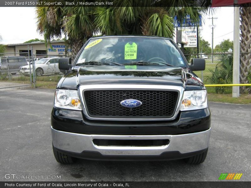 Black / Medium/Dark Flint 2007 Ford F150 XLT SuperCab