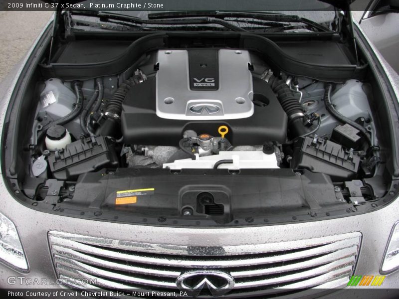 Platinum Graphite / Stone 2009 Infiniti G 37 x Sedan