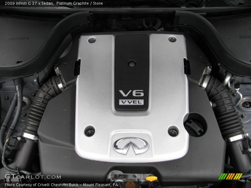 Platinum Graphite / Stone 2009 Infiniti G 37 x Sedan
