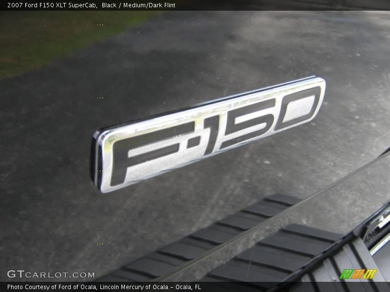 Black / Medium/Dark Flint 2007 Ford F150 XLT SuperCab