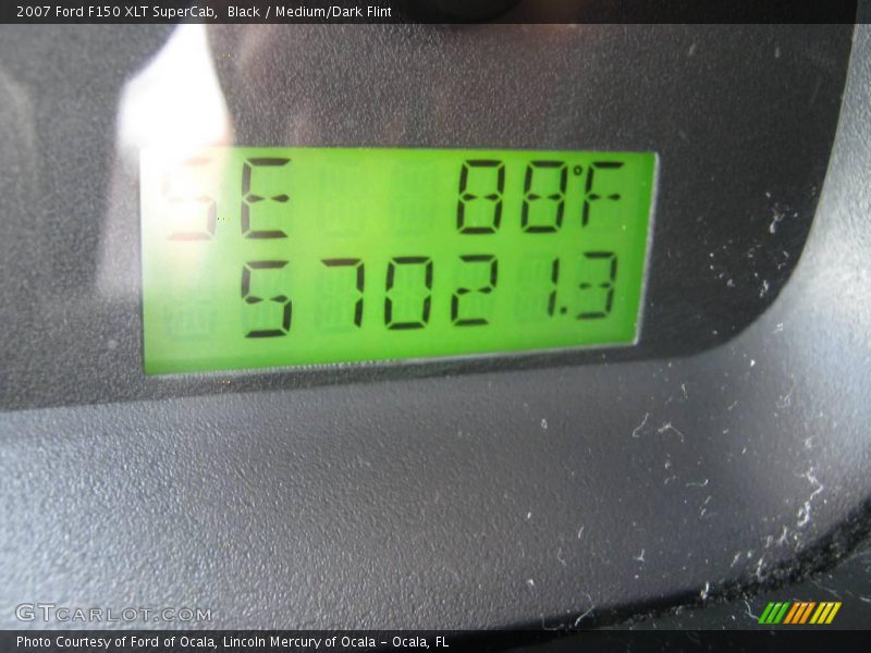 Black / Medium/Dark Flint 2007 Ford F150 XLT SuperCab