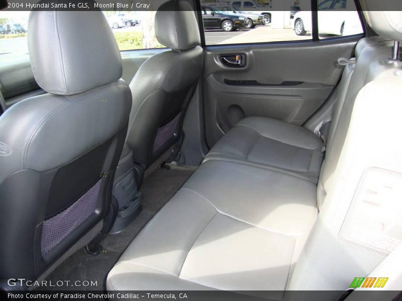 Moonlit Blue / Gray 2004 Hyundai Santa Fe GLS