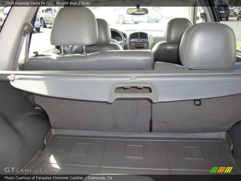 Moonlit Blue / Gray 2004 Hyundai Santa Fe GLS