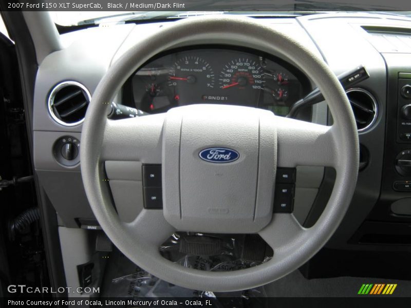 Black / Medium/Dark Flint 2007 Ford F150 XLT SuperCab