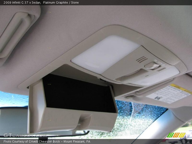 Platinum Graphite / Stone 2009 Infiniti G 37 x Sedan