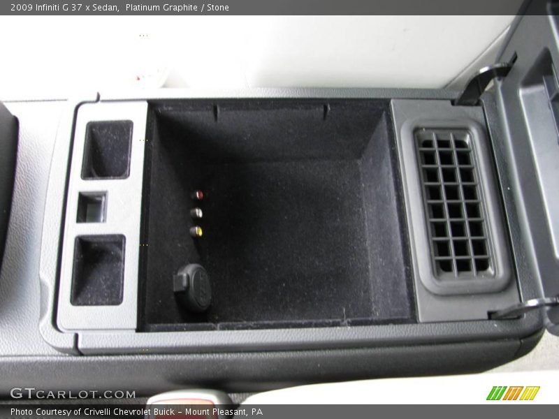Platinum Graphite / Stone 2009 Infiniti G 37 x Sedan