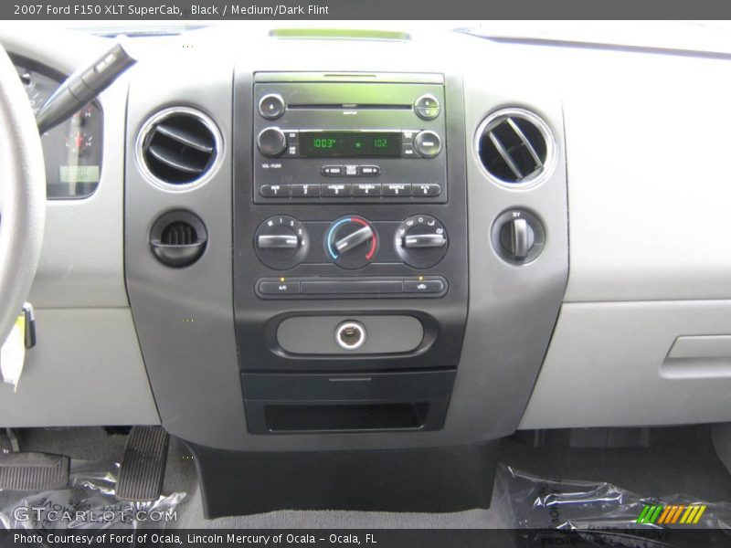 Black / Medium/Dark Flint 2007 Ford F150 XLT SuperCab