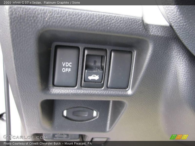 Platinum Graphite / Stone 2009 Infiniti G 37 x Sedan