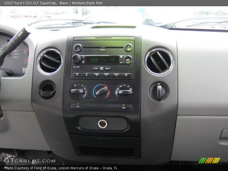 Black / Medium/Dark Flint 2007 Ford F150 XLT SuperCab