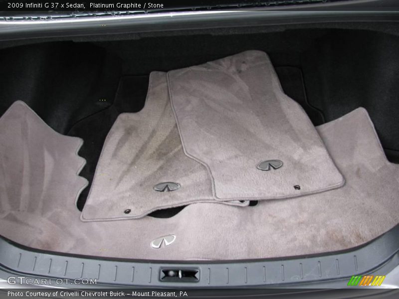 Platinum Graphite / Stone 2009 Infiniti G 37 x Sedan