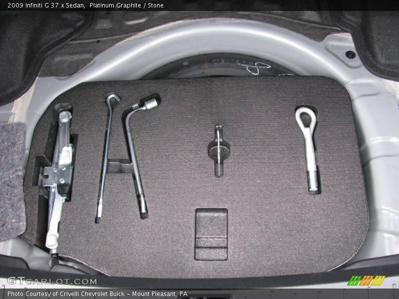Platinum Graphite / Stone 2009 Infiniti G 37 x Sedan