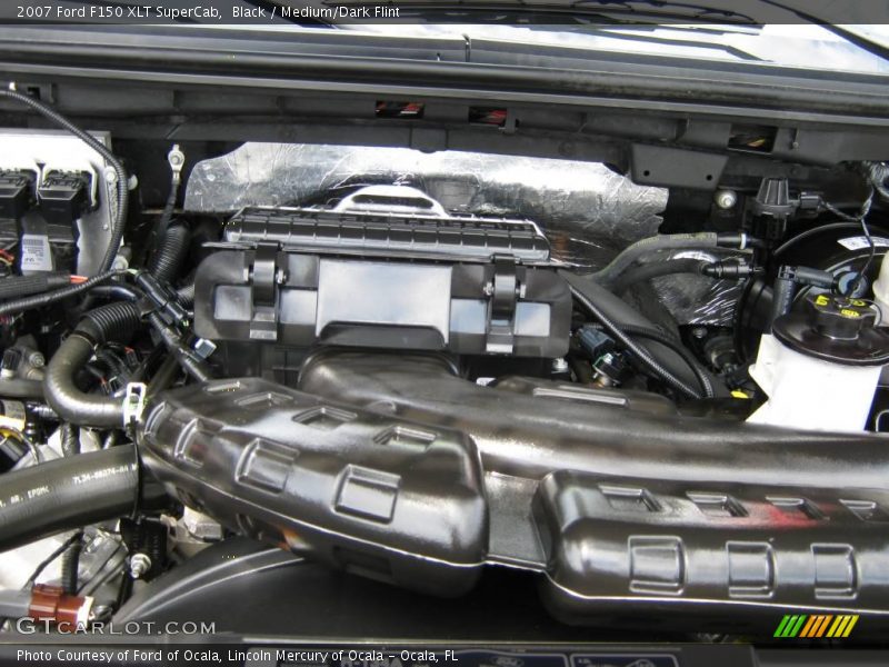Black / Medium/Dark Flint 2007 Ford F150 XLT SuperCab