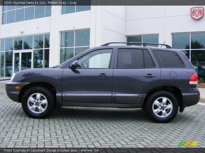 Pewter Gray / Gray 2005 Hyundai Santa Fe GLS