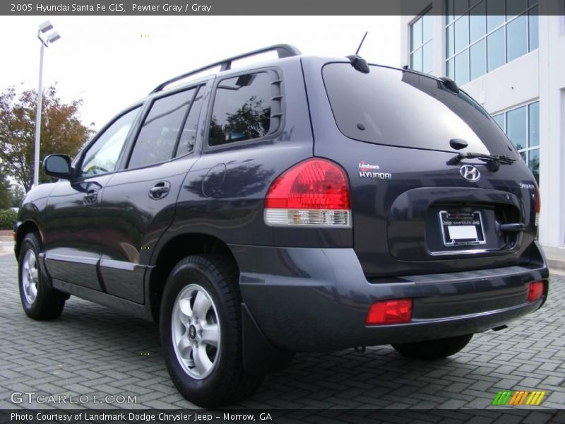 Pewter Gray / Gray 2005 Hyundai Santa Fe GLS