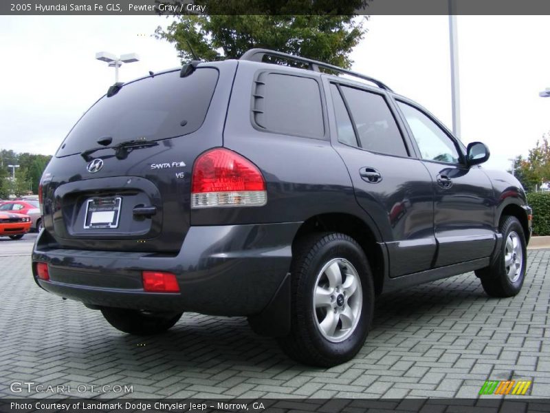 Pewter Gray / Gray 2005 Hyundai Santa Fe GLS