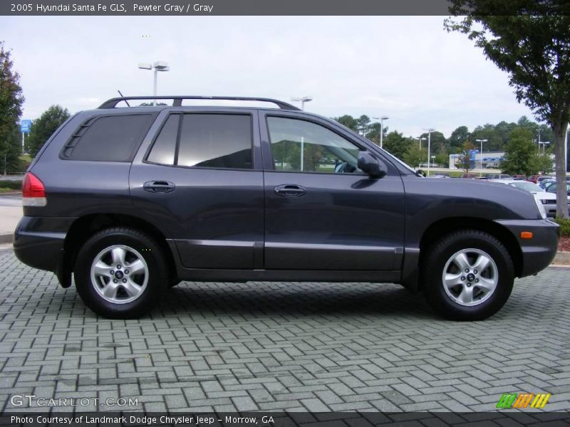 Pewter Gray / Gray 2005 Hyundai Santa Fe GLS