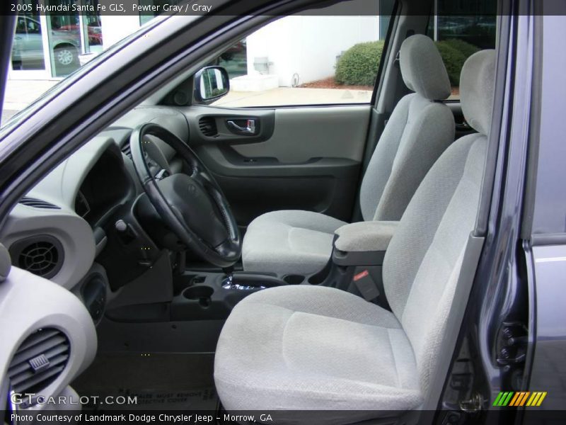 Pewter Gray / Gray 2005 Hyundai Santa Fe GLS