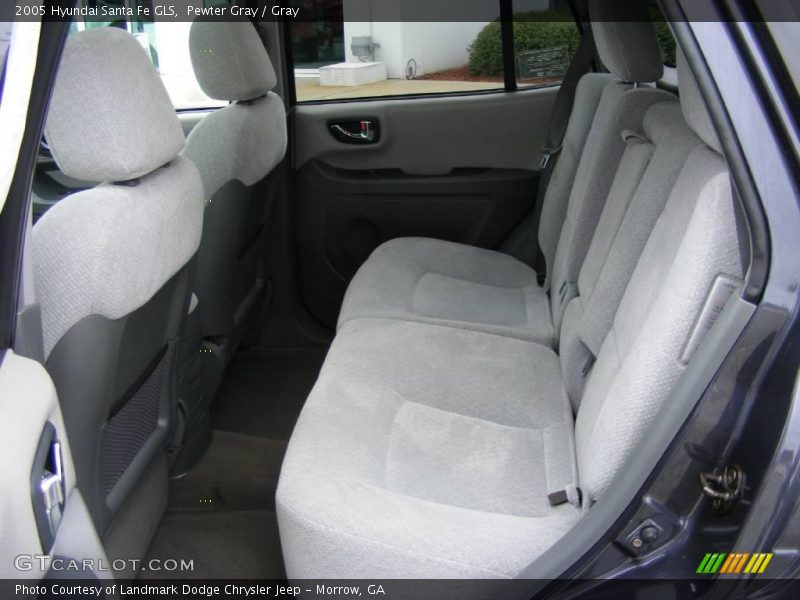 Pewter Gray / Gray 2005 Hyundai Santa Fe GLS