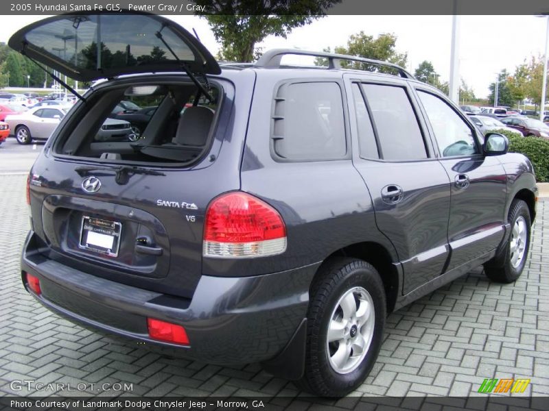 Pewter Gray / Gray 2005 Hyundai Santa Fe GLS