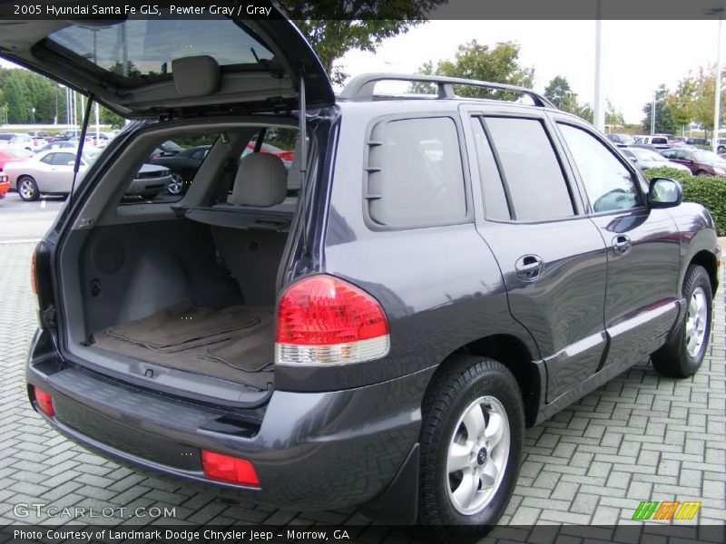 Pewter Gray / Gray 2005 Hyundai Santa Fe GLS