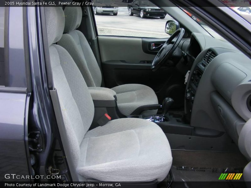 Pewter Gray / Gray 2005 Hyundai Santa Fe GLS