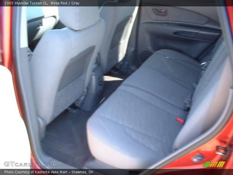 Mesa Red / Gray 2005 Hyundai Tucson GL