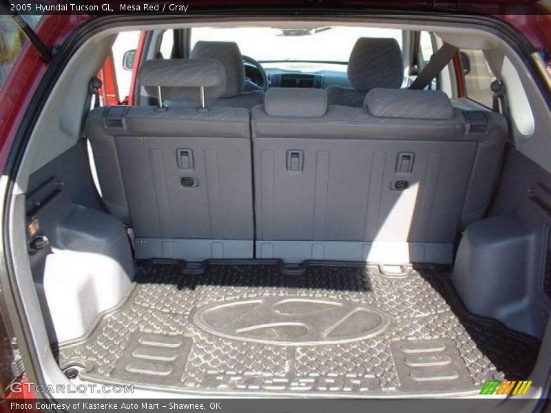 Mesa Red / Gray 2005 Hyundai Tucson GL