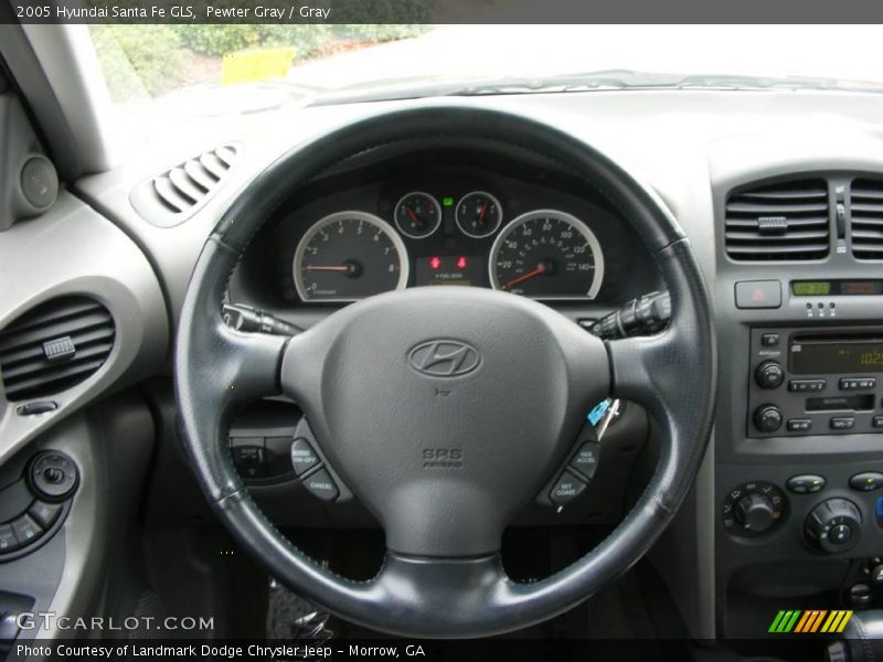 Pewter Gray / Gray 2005 Hyundai Santa Fe GLS